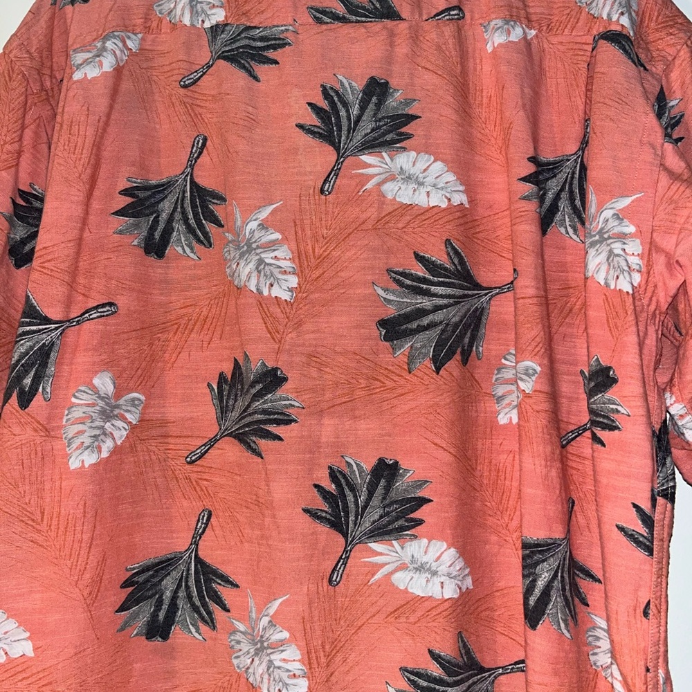 “Palm Island” Men’s Button Down Shirt, XL - Picture 5 of 13